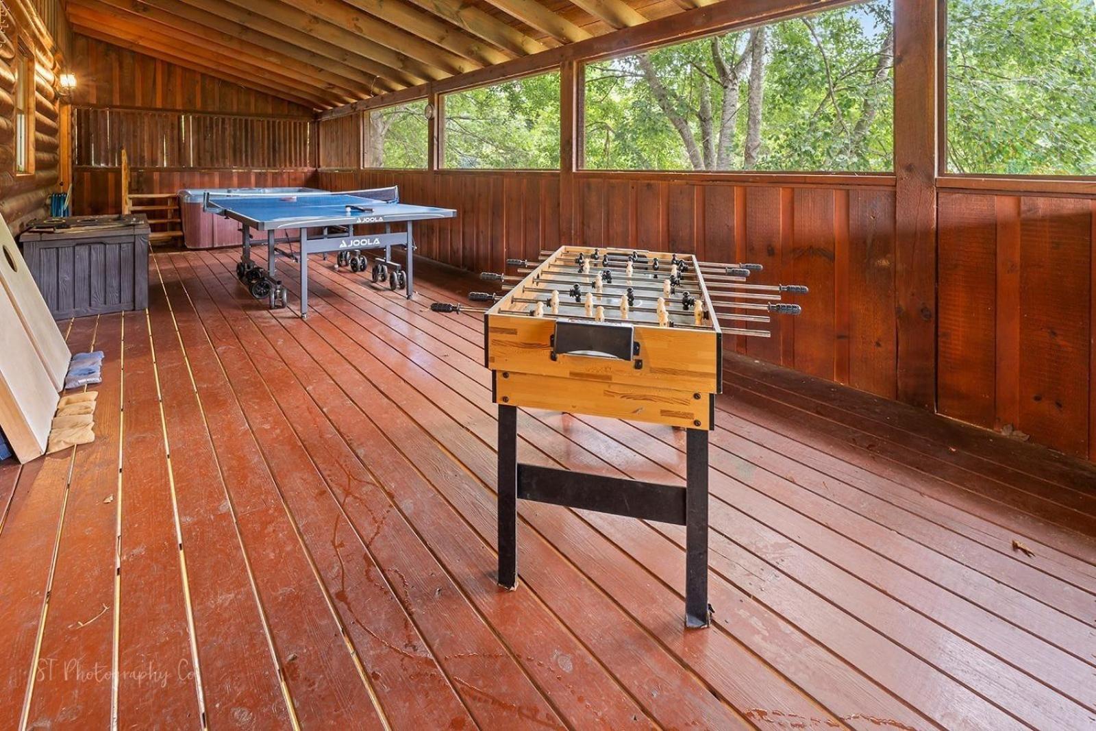 Hibernation Station Cabin Sevierville Buitenkant foto