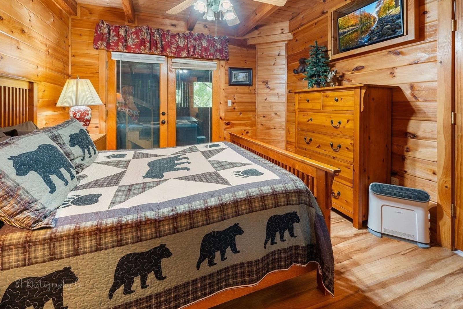 Hibernation Station Cabin Sevierville Buitenkant foto